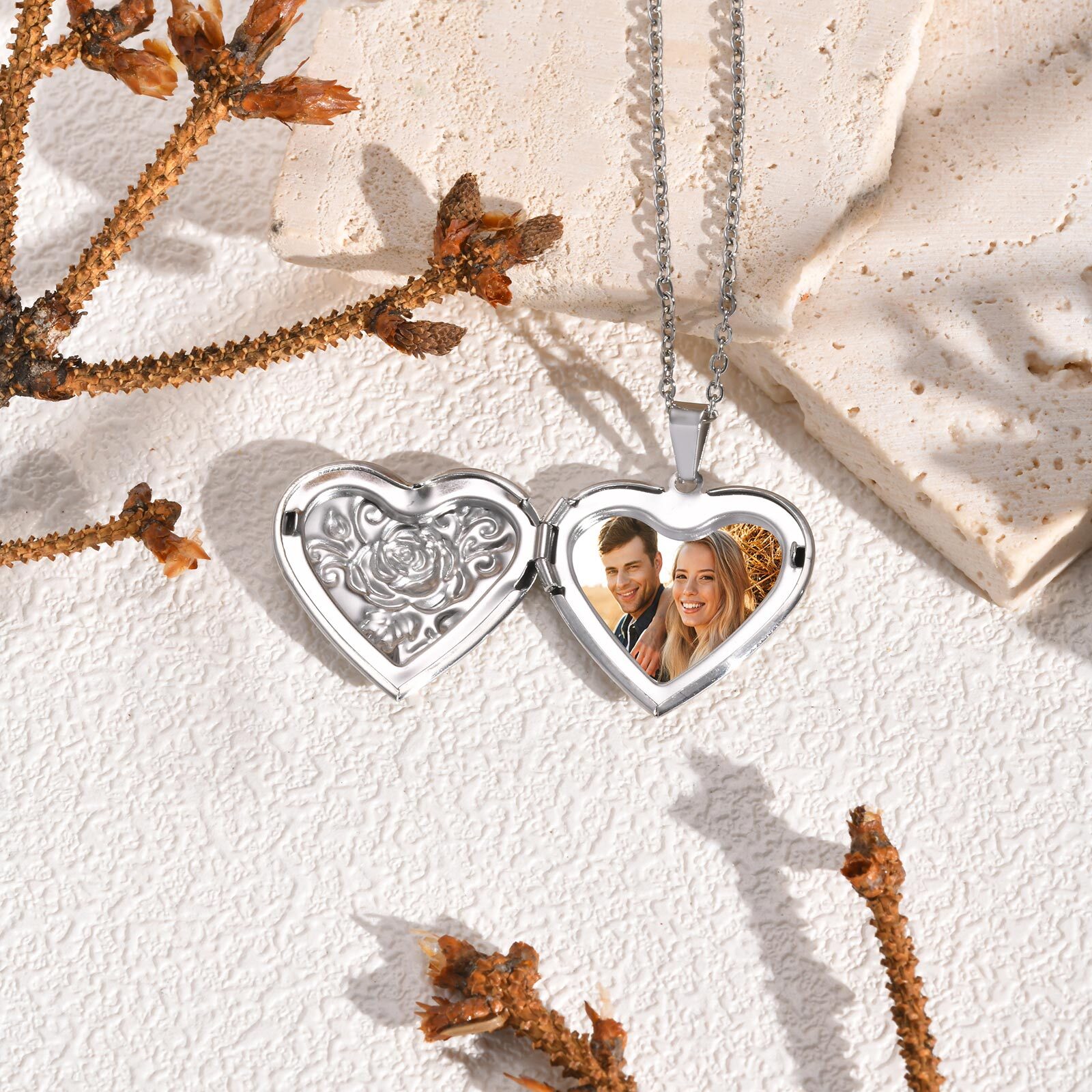 Kalung liontin hati pribadi wa - Making Custom Jewelry ulasan dan harga