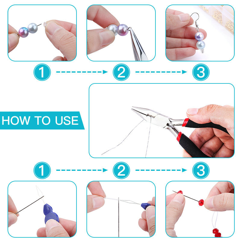 Kit perlengkapan pembuatan per - Jewelry Making Pliers Set ulasan dan harga