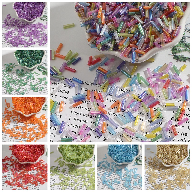 Manik-manik Kristal Bentuk Ber - Crimp Bead Tube ulasan dan harga