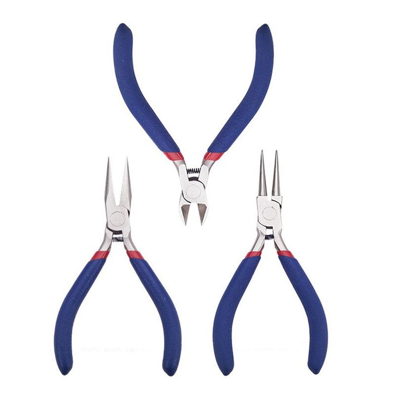 *ABKM 1Set 3Pcs Set Tang Perhi - Jewelry Making Pliers Set ulasan dan harga