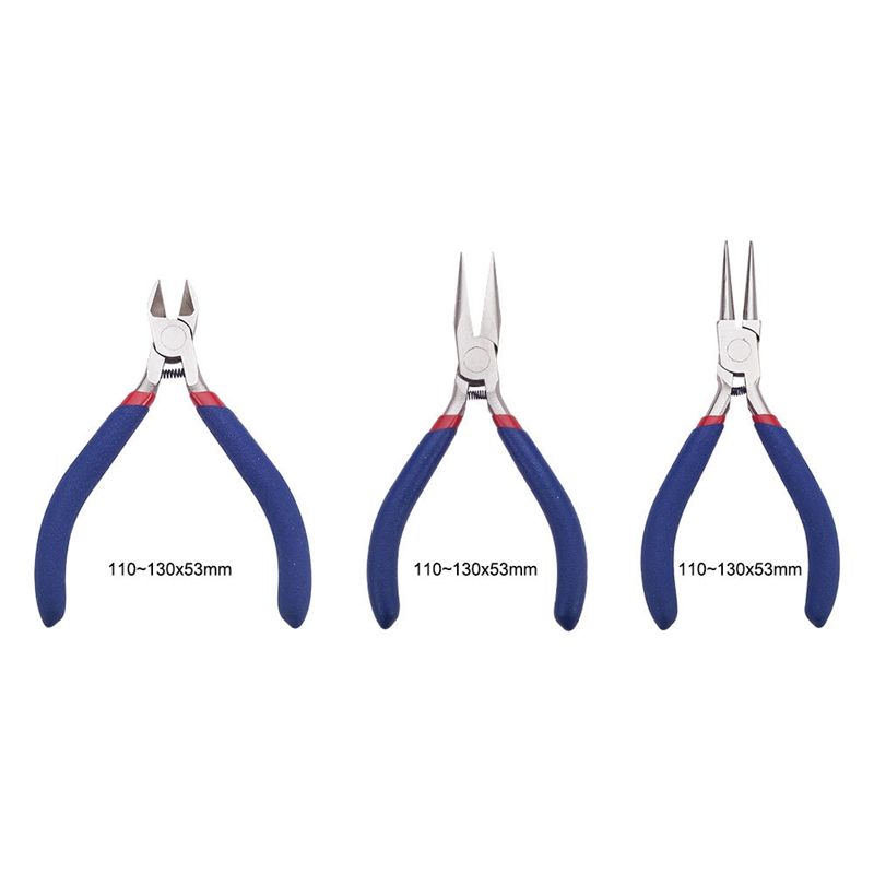 *ABKM 1Set 3Pcs Set Tang Perhi - Jewelry Making Pliers Set ulasan dan harga