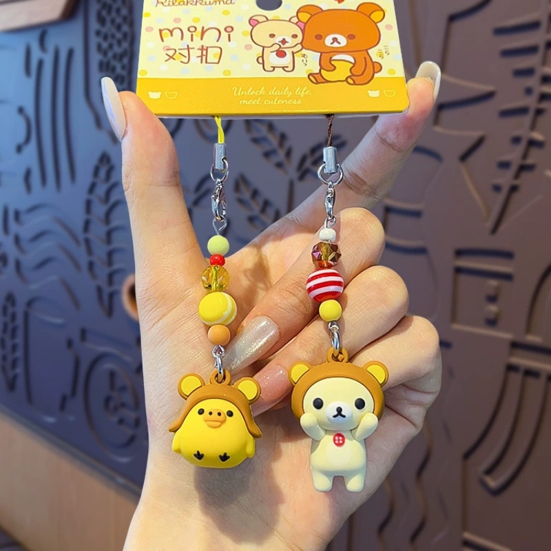 Gantungan Kunci Rilakkuma Kori - Jewelry Making With Beads ulasan dan harga