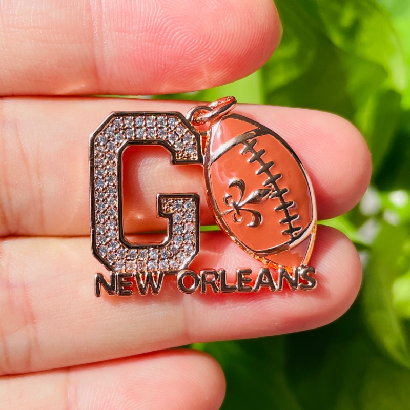 5 Buah Micro Pave GO NEW ORLEA - Jewelry Making New Orleans ulasan dan harga