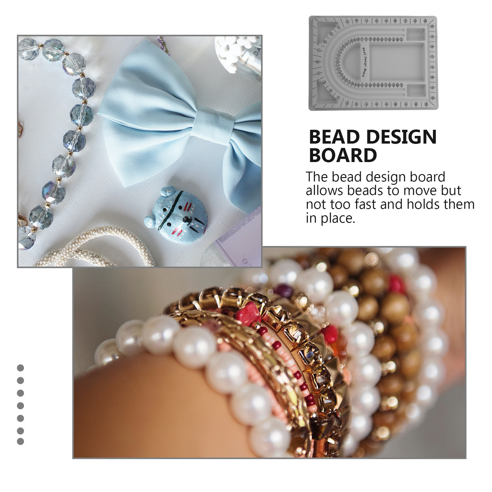 2 Buah Papan Desain Manik-Mani - Jewelry Making With Beads ulasan dan harga