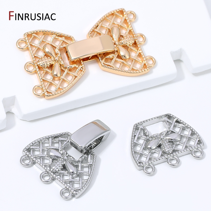 Konektor Kancing Mutiara 3 Bar - Jewelry Making With Beads ulasan dan harga
