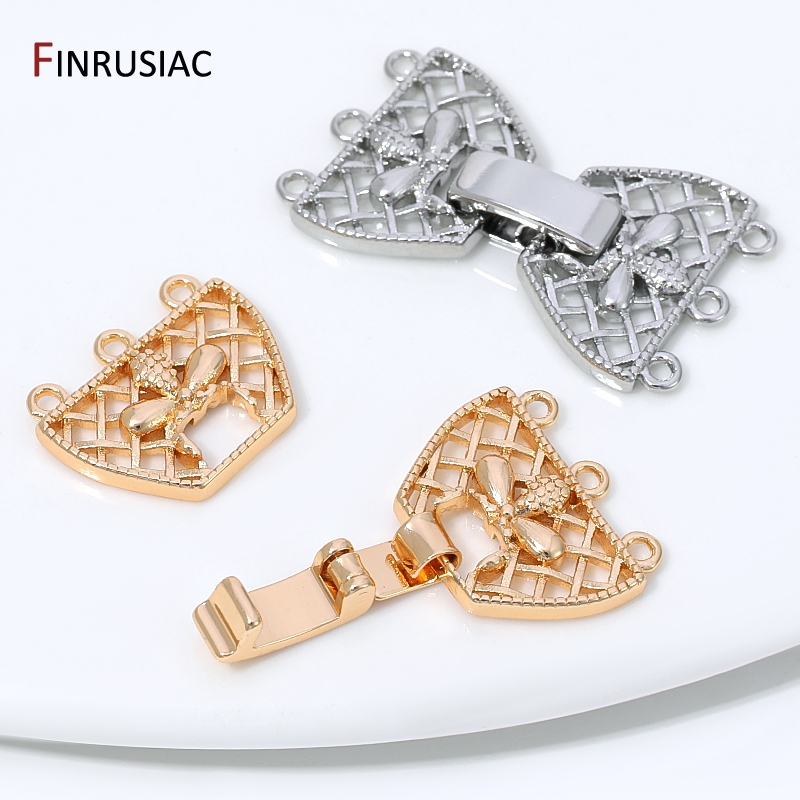 Konektor Kancing Mutiara 3 Bar - Jewelry Making With Beads ulasan dan harga