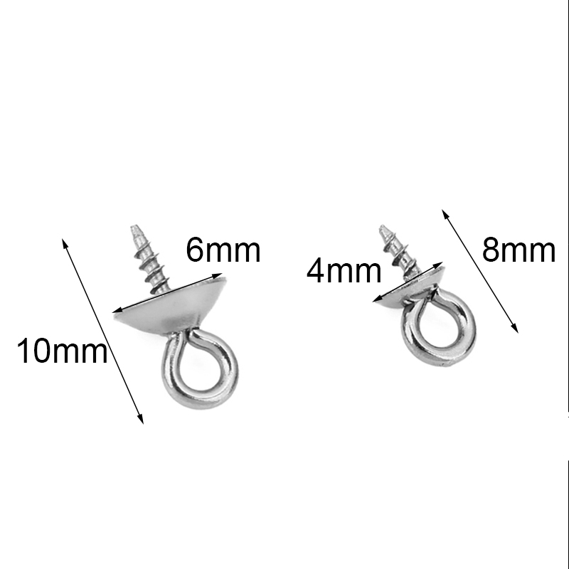 20pcs Pengait Liontin Mutiara  - Jewelry Making With Beads ulasan dan harga