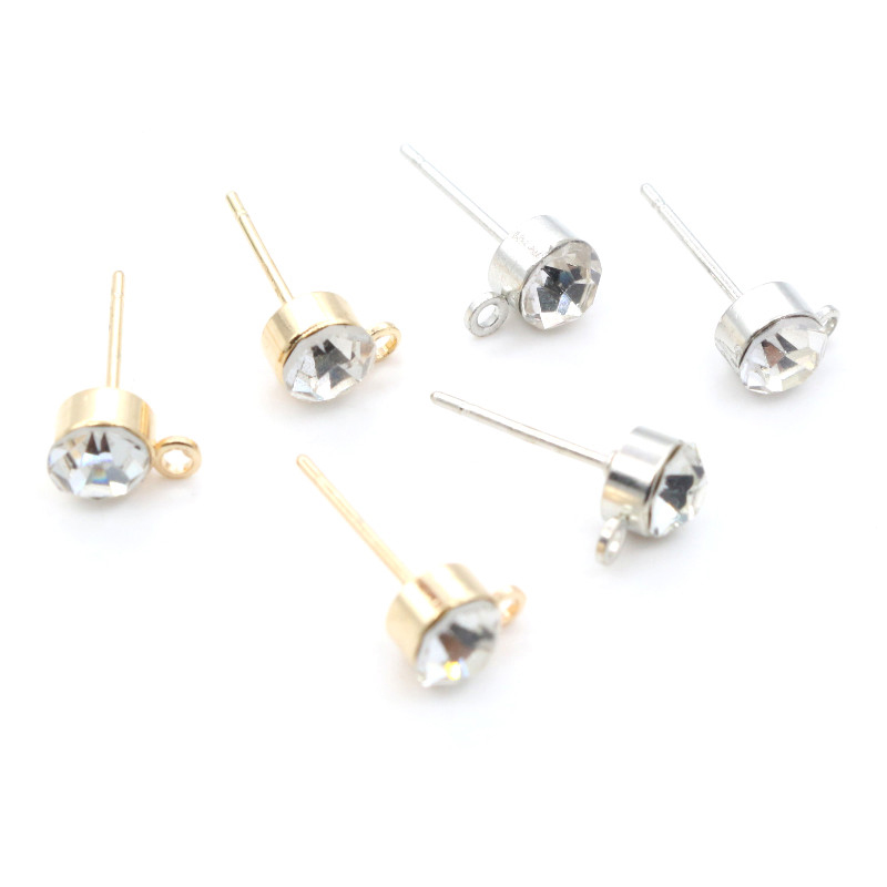 50 Buah Pin Anting Kancing den - Jewelry Making Set ulasan dan harga