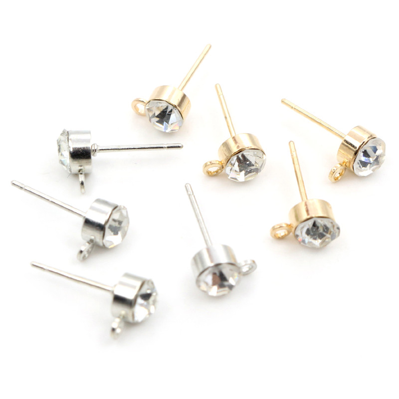 50 Buah Pin Anting Kancing den - Jewelry Making Set ulasan dan harga