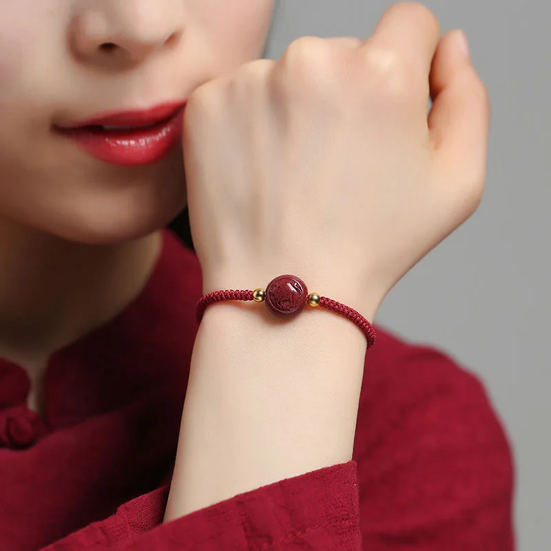 Gelang DIY Zodiak Cina Cinnaba - Making Custom Jewelry ulasan dan harga