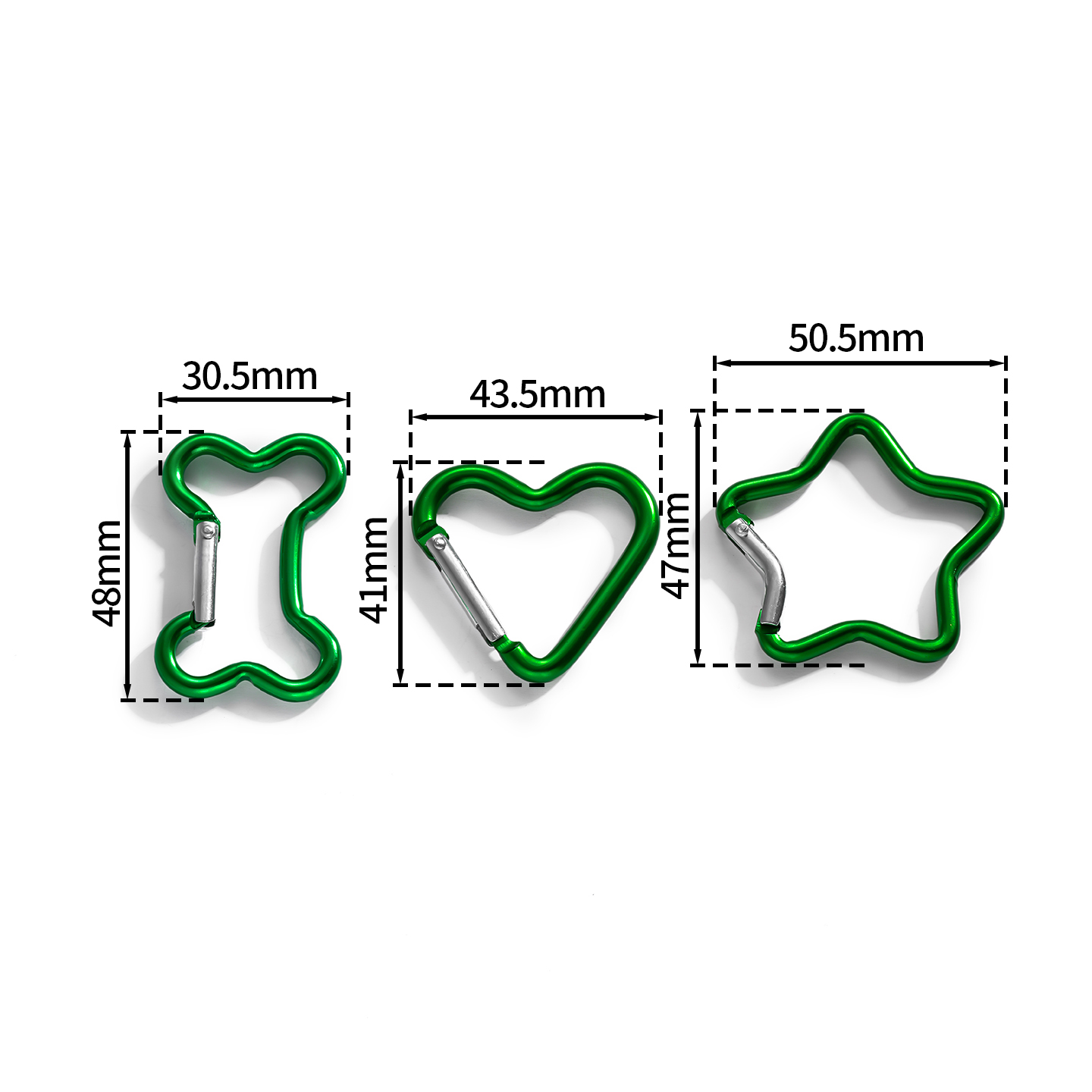 1pcs/Lot Klip Karabiner Mini A - Jewelry Making Course ulasan dan harga